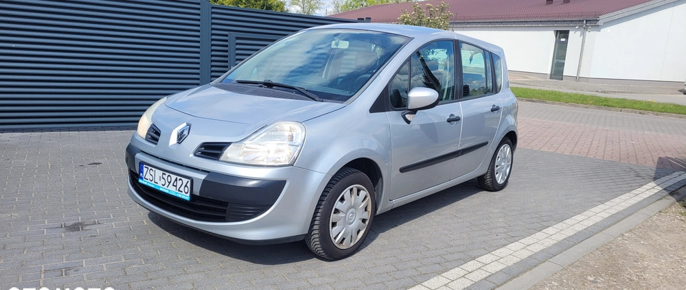 Renault Modus cena 14800 przebieg: 97352, rok produkcji 2008 z Mieroszów małe 92